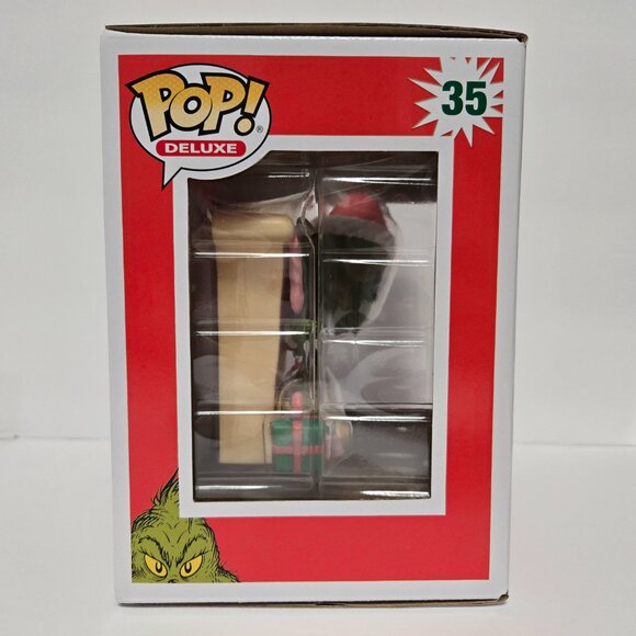 Funko Deluxe Pop - How the Grinch Stole Christmas - Grinch with Bag #35 - Picture 5 of 7